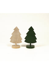 Wooden Christmas tree, flat | 11.5cm