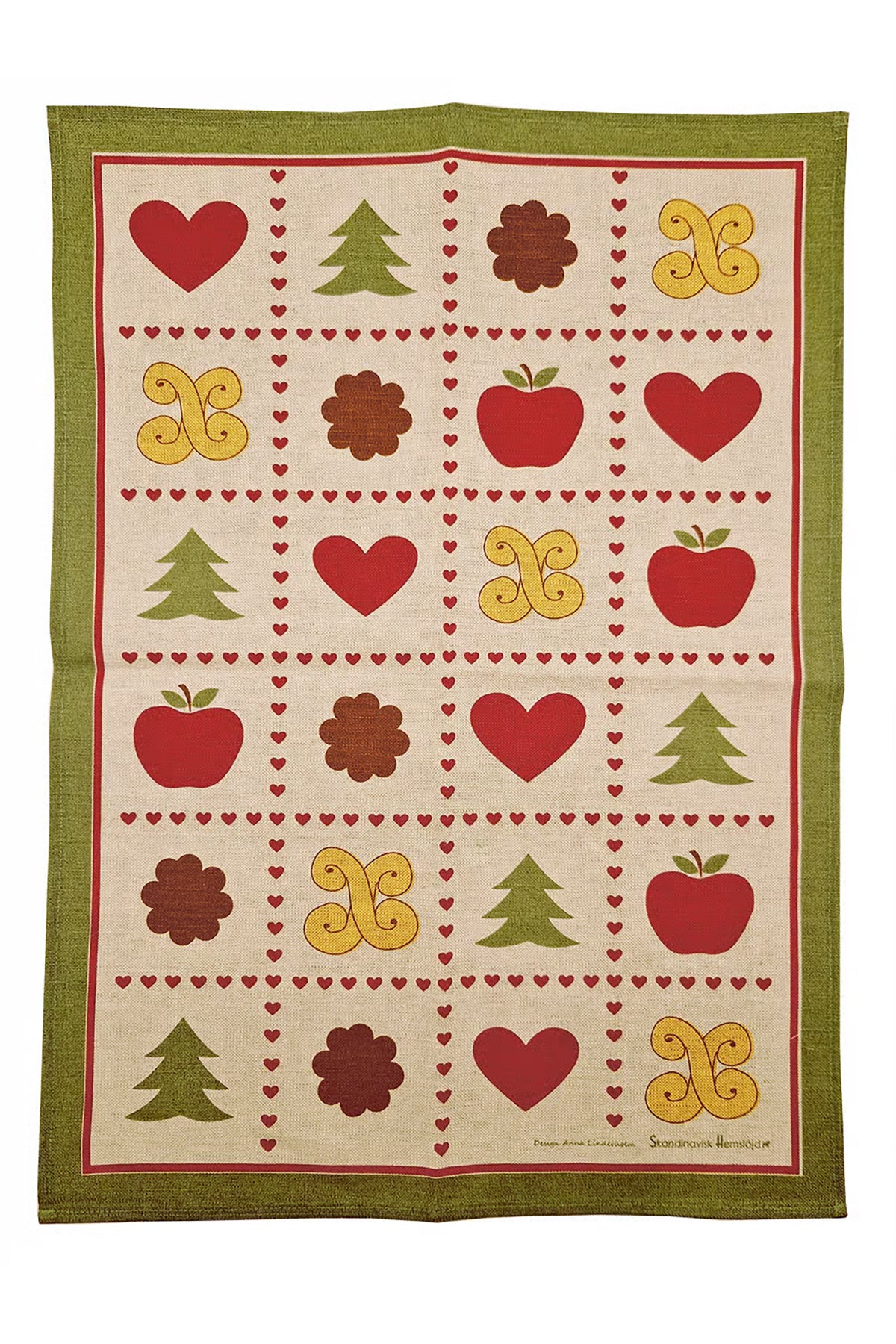 Towel Christmas symbols | 47x70 cm