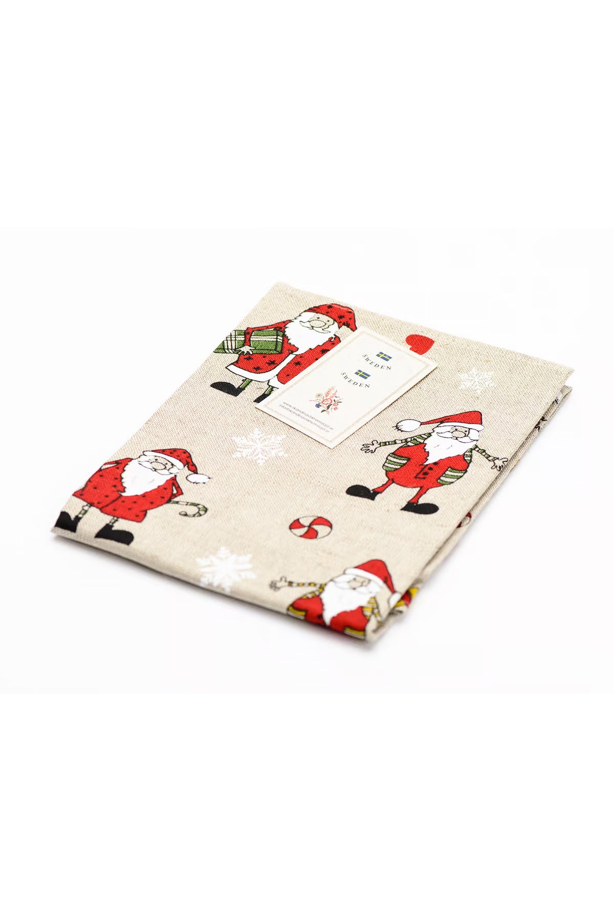 Towel Santa Claus &amp; Snowflake | 47x70cm