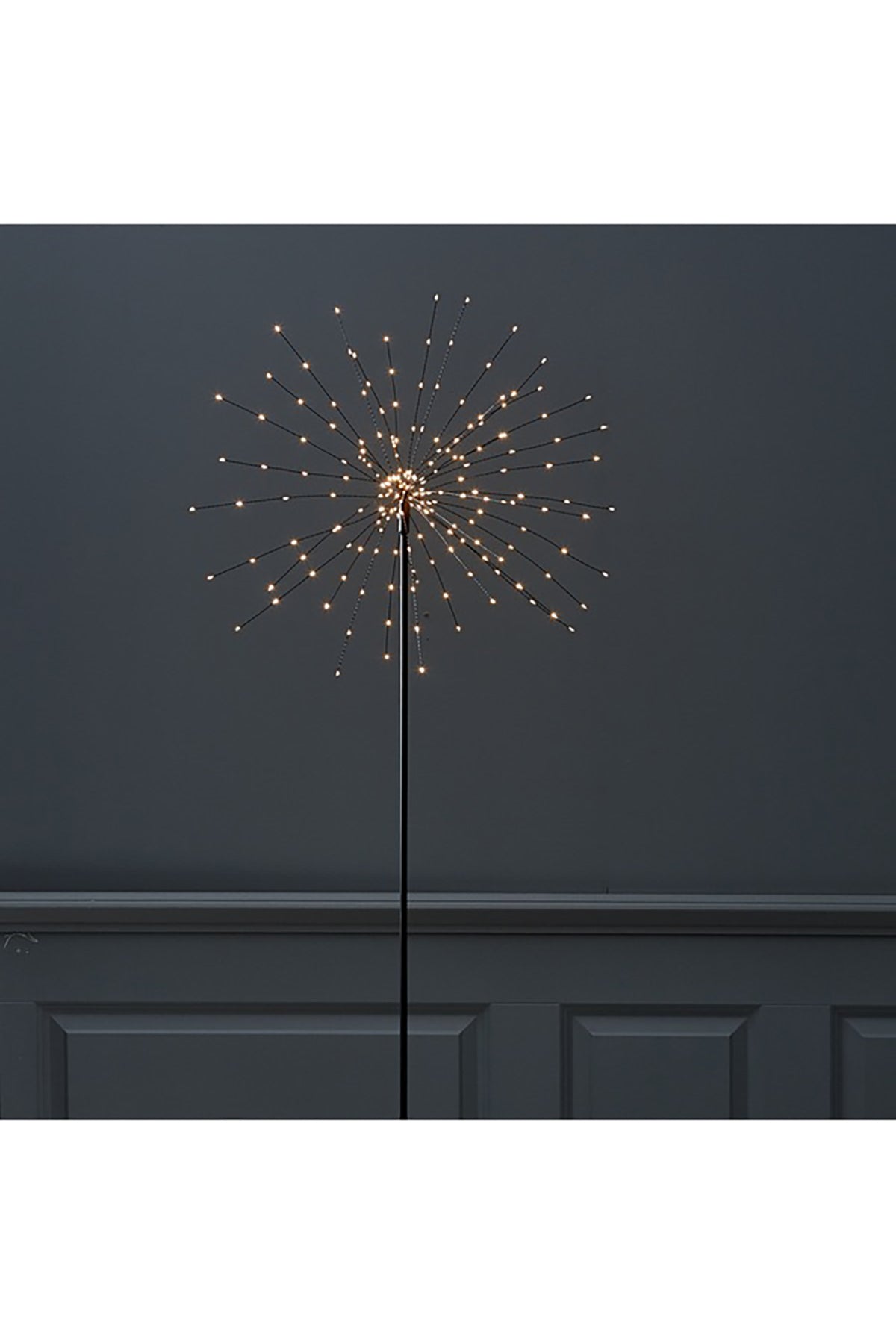 Fireworks Standleuchte, Fuß schwarz | 130 cm hoch