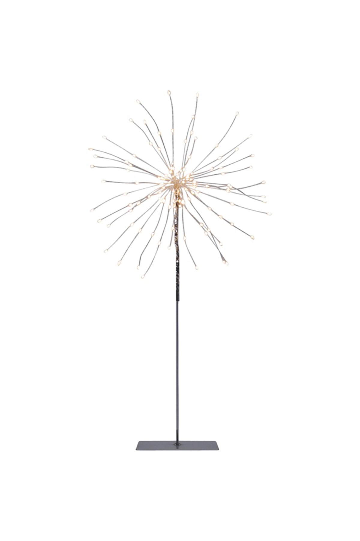 Fireworks Standleuchte, Fuß silber | 50 cm hoch