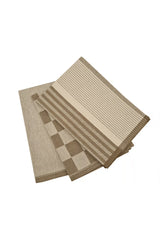 Handtuch beige neutral | 47x70 cm, recycled