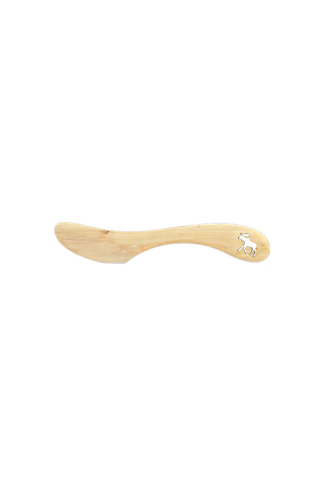 Butter knife design made of juniper wood | 18 cm