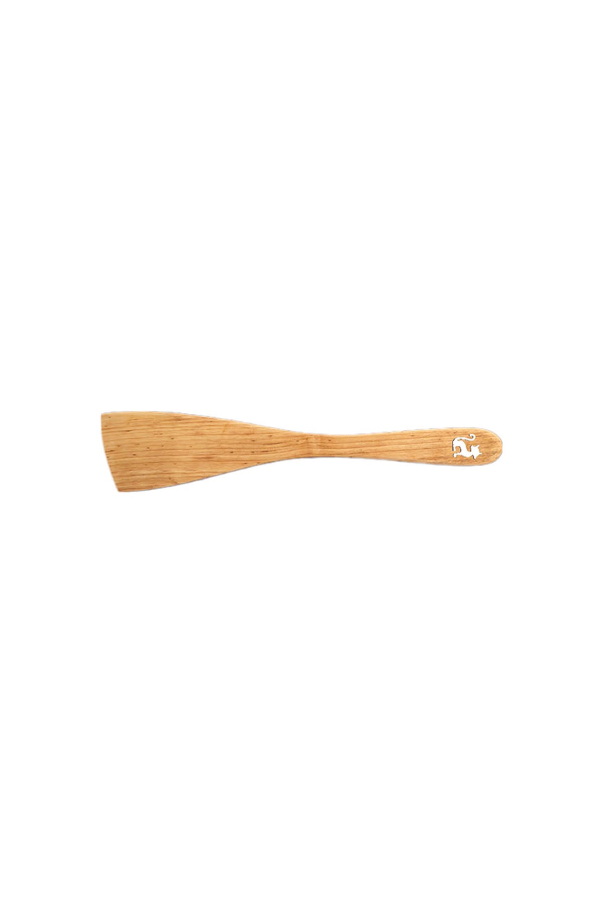 Alder wood spatula | 27 x 5.5 cm, slanted | Various designs