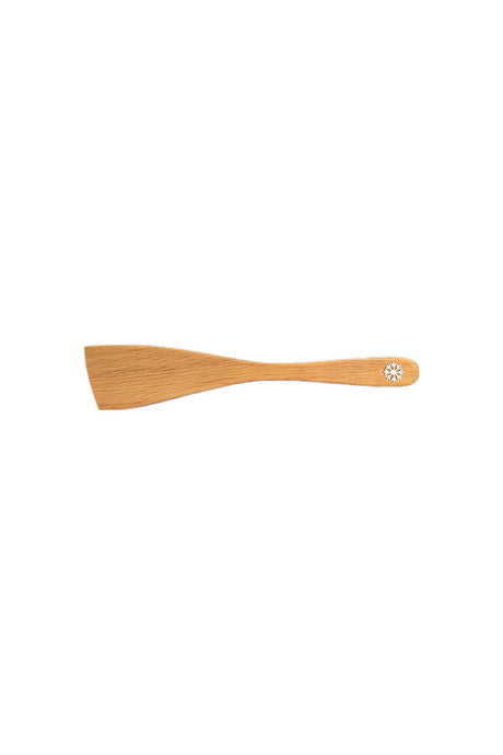 Alder wood spatula | 27 x 5.5 cm, slanted | Various designs