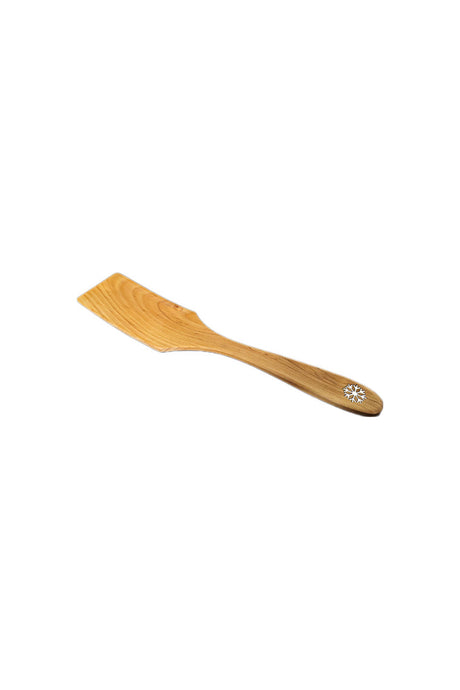 Alder wood spatula | 27 x 5.5 cm, curved | Various designs