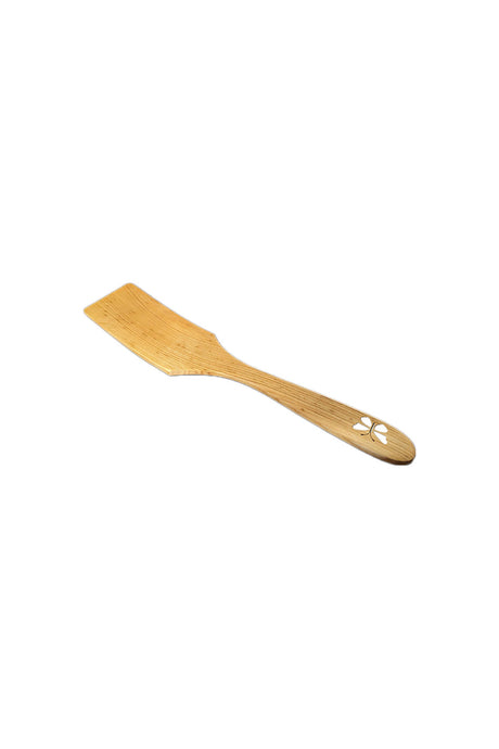 Alder wood spatula | 27 x 5.5 cm, curved | Various designs