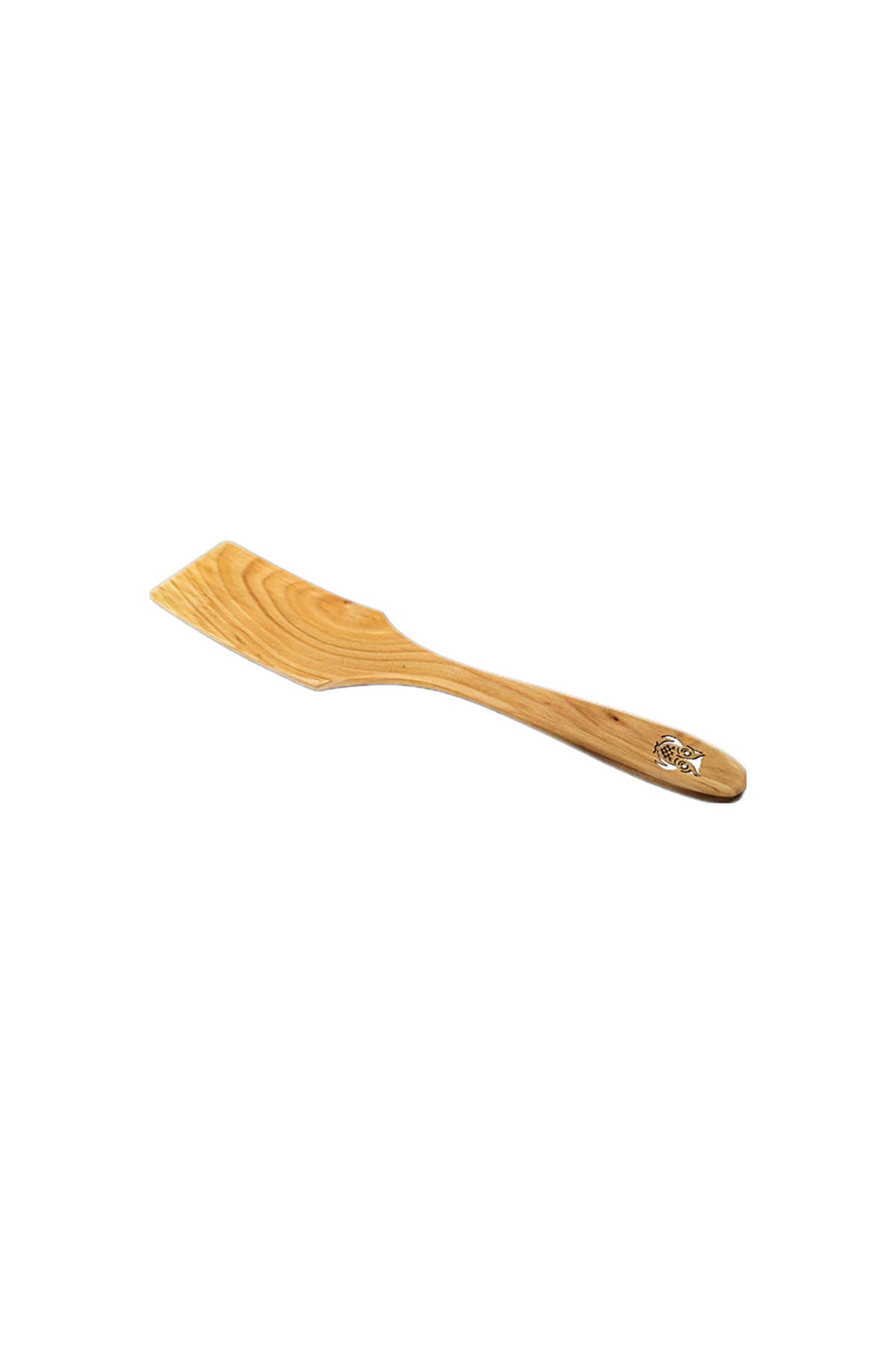 Alder wood spatula | 27 x 5.5 cm, curved | Various designs