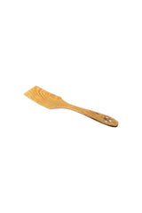 Alder wood spatula | 27 x 5.5 cm, curved | Various designs