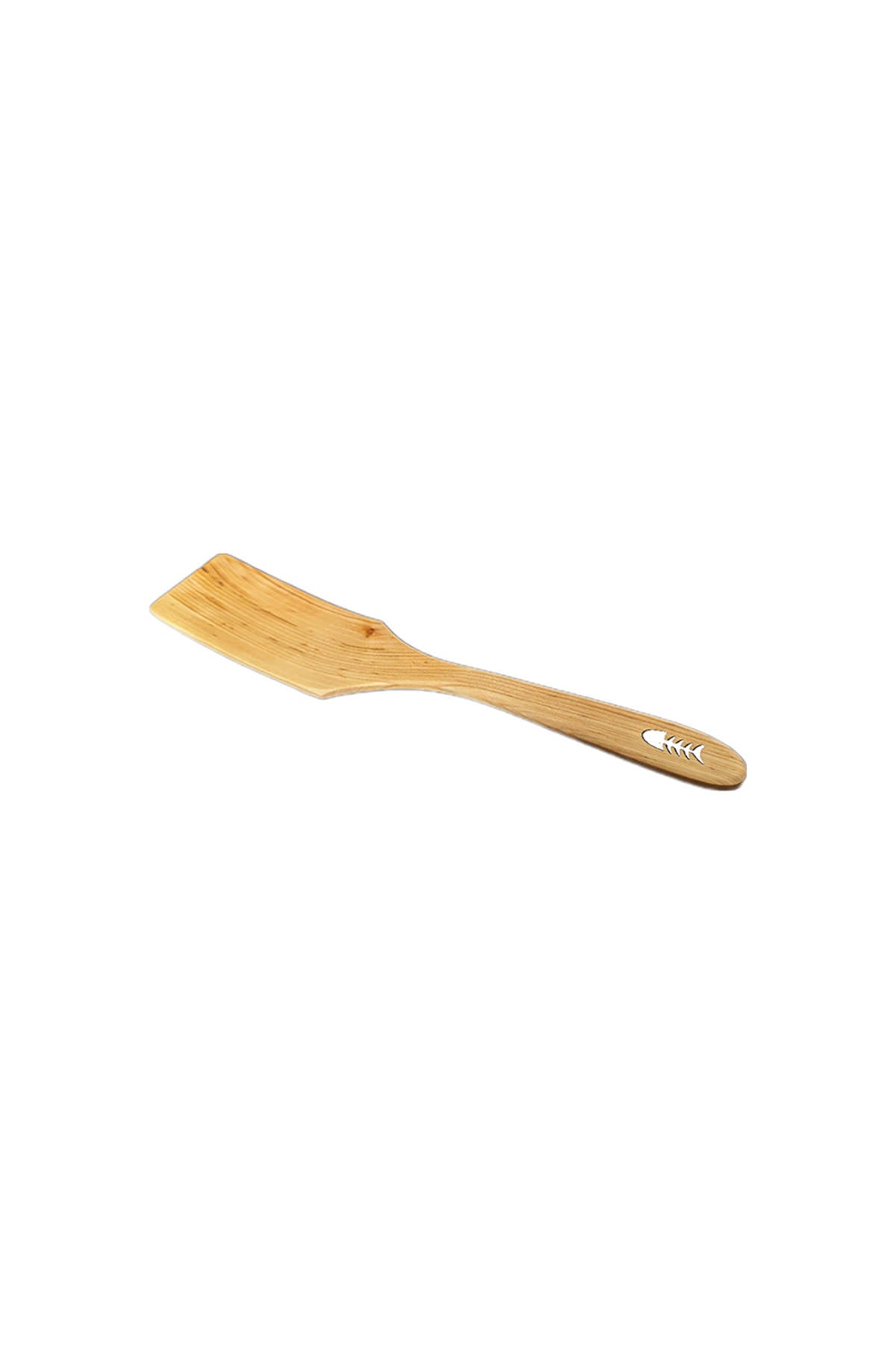 Alder wood spatula | 27 x 5.5 cm, curved | Various designs