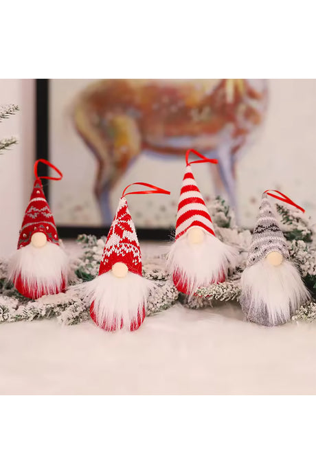 Set of 4 Christmas decorations Nils | 11.5 cm