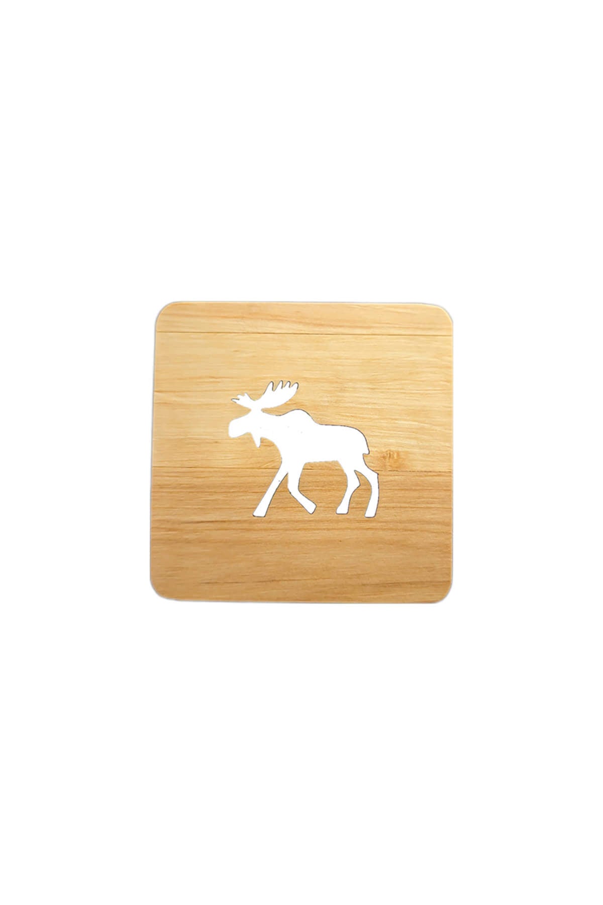 Alder wood coasters | 10 x 10 cm | Various designs