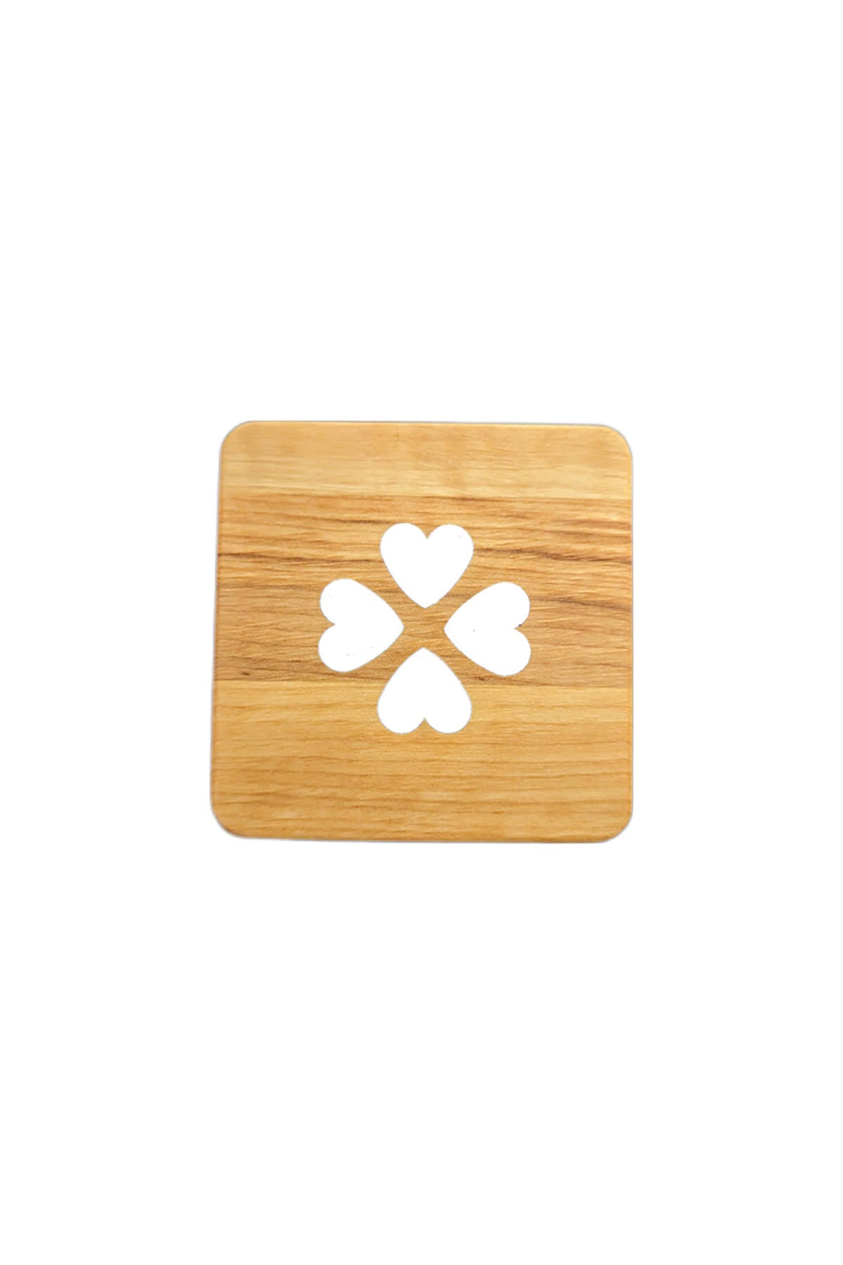 Alder wood coasters | 10 x 10 cm | Various designs