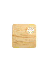 Alder wood coasters | 10 x 10 cm | Various designs