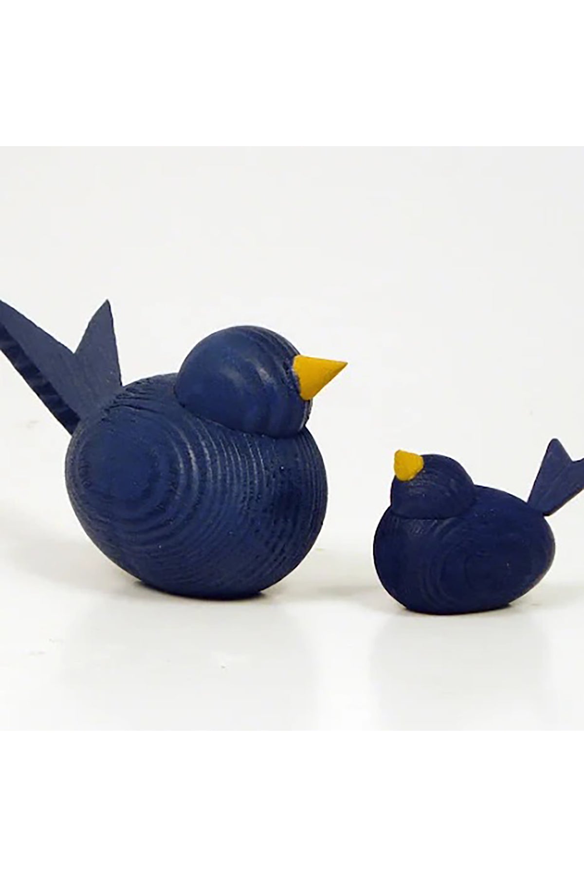 Decorative wooden bird | blue