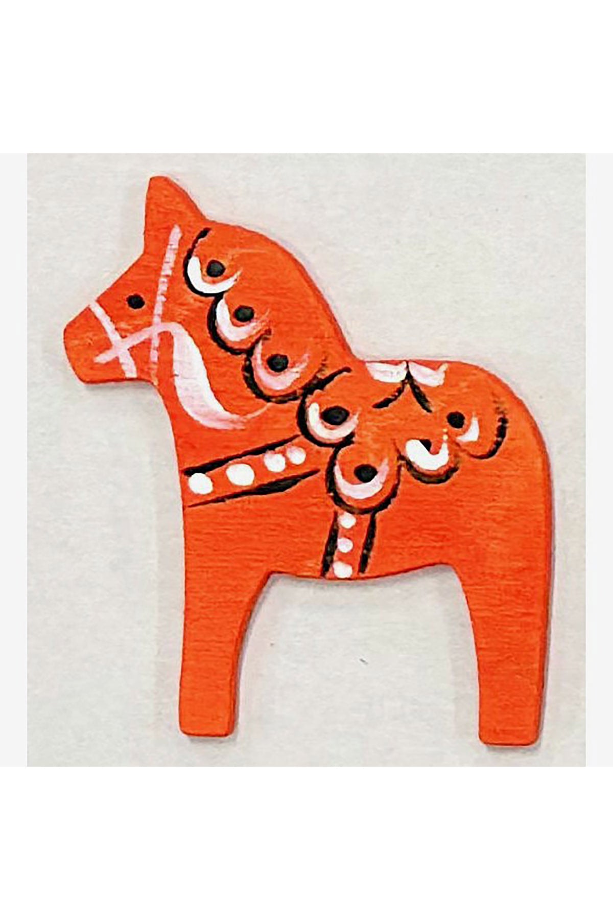 Magnet Dala horse with hand-painted decoration | 7cm