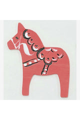 Magnet Dala horse with hand-painted decoration | 7cm