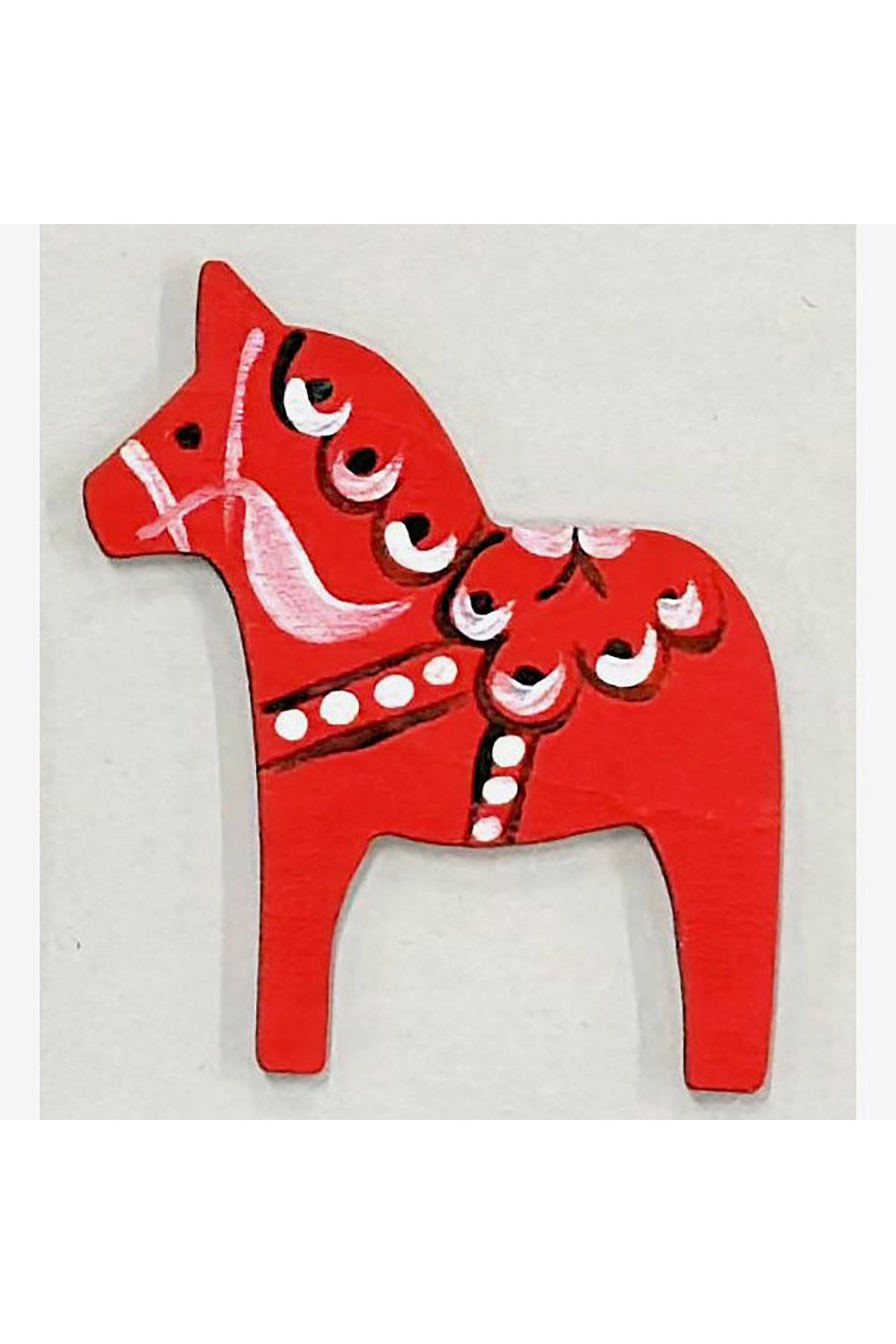 Magnet Dala horse with hand-painted decoration | 7cm