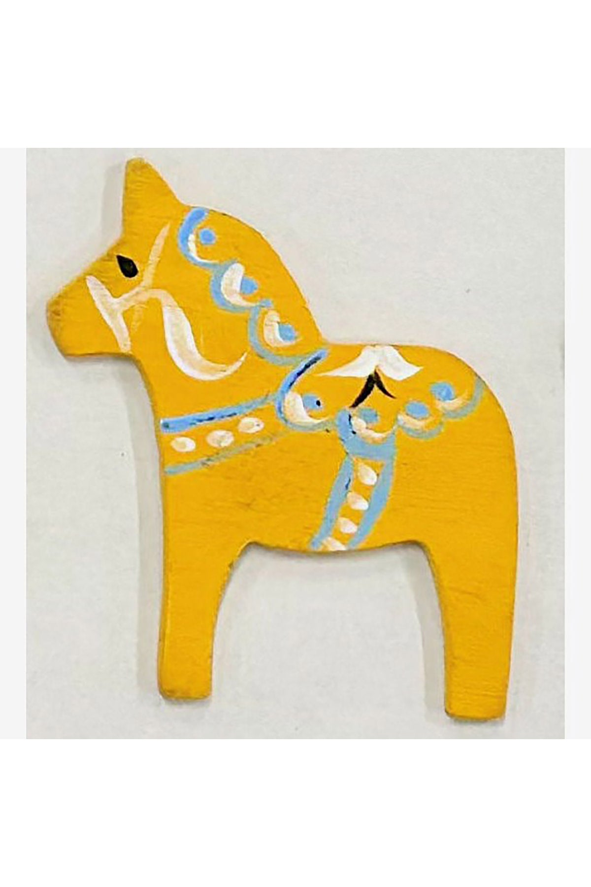 Magnet Dala horse with hand-painted decoration | 7cm