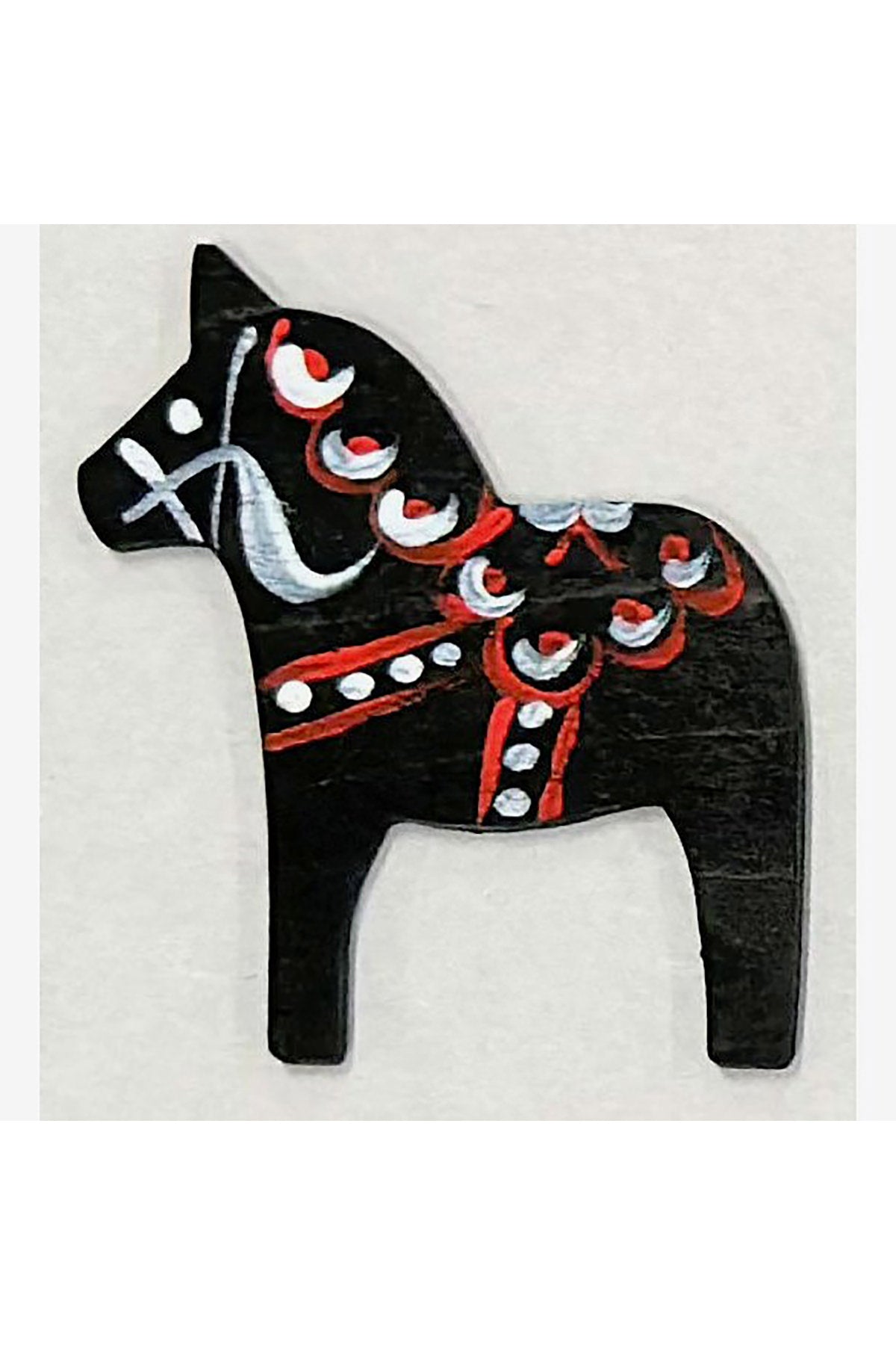 Magnet Dala horse with hand-painted decoration | 7cm