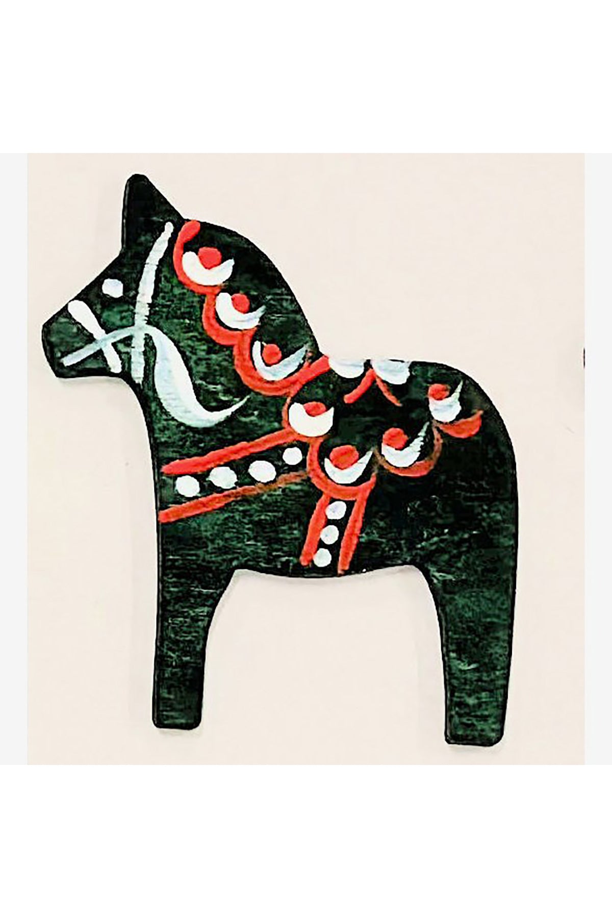 Magnet Dala horse with hand-painted decoration | 7cm