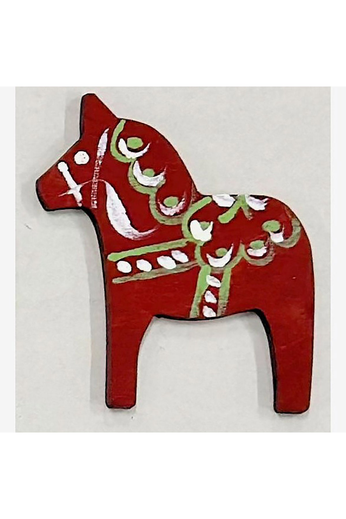 Magnet Dala horse with hand-painted decoration | 7cm