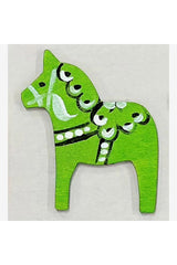 Magnet Dala horse with hand-painted decoration | 7cm