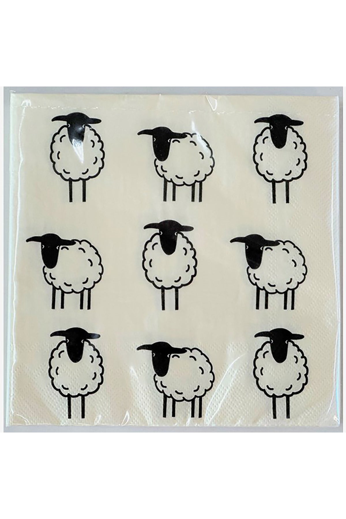 Paper napkins sheep | 33x33 cm